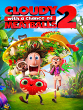 Cloudy With A Chance of Meatballs 2 (Tam + Tel + Hin + Eng)